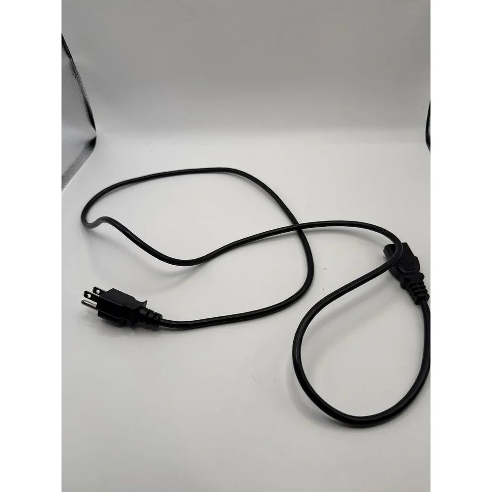 Sangle E205766 3-Prong AC Power Cord Cable 10A 125V C13 Desktop Monitor Black